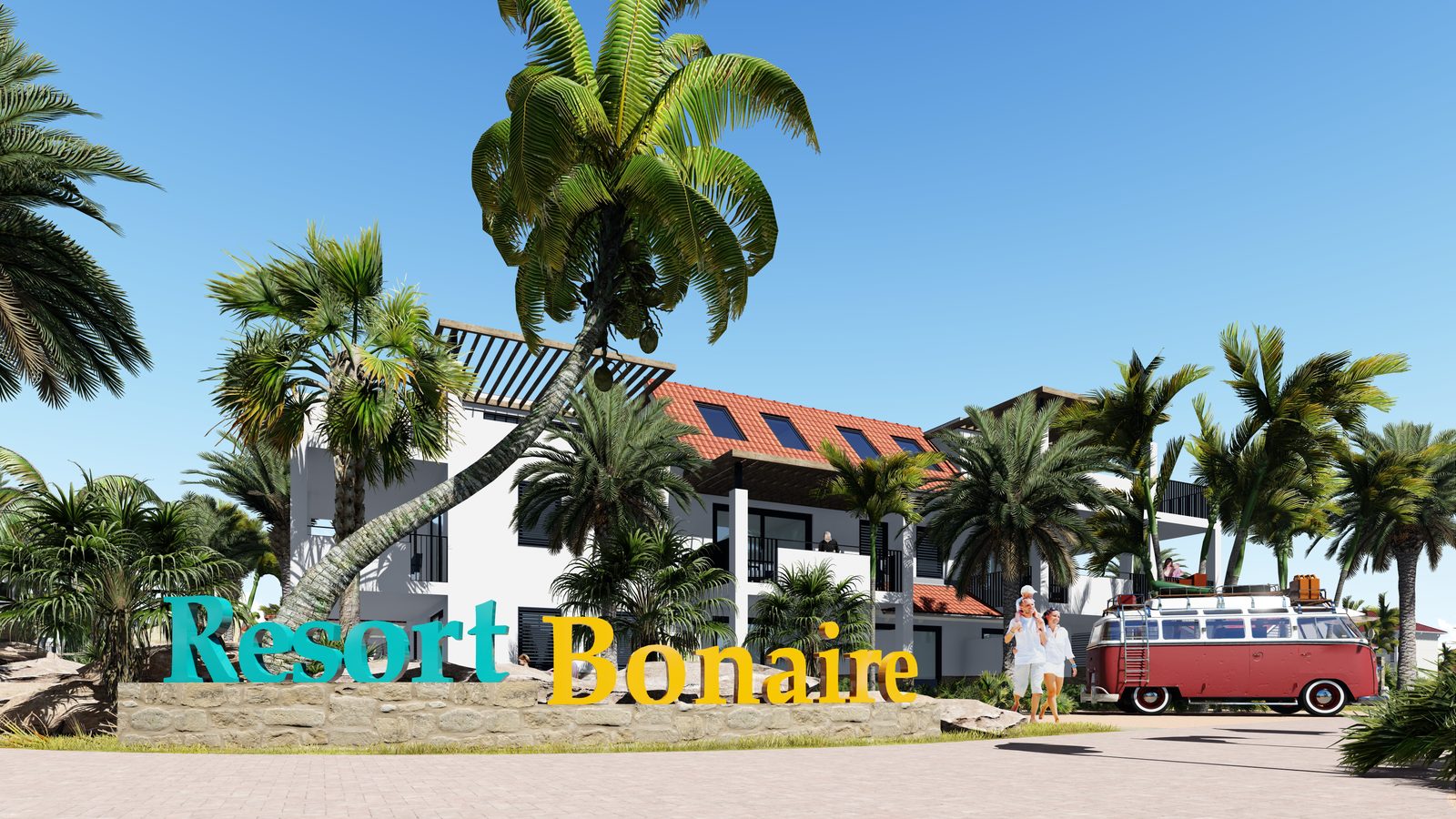 Maisons à louer au centre de vacances Bonaire, au sud de la capitale Kralendijk. Découvrez nos appartements et profitez de votre séjour.