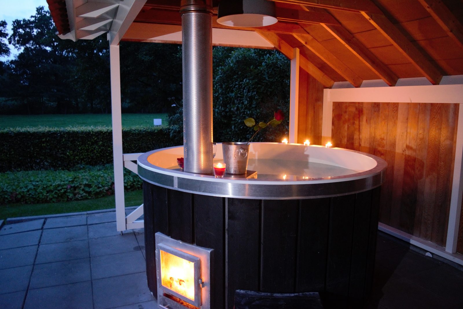 Vakantiehuis met privé hottub Vakantiehuis met privé hottub