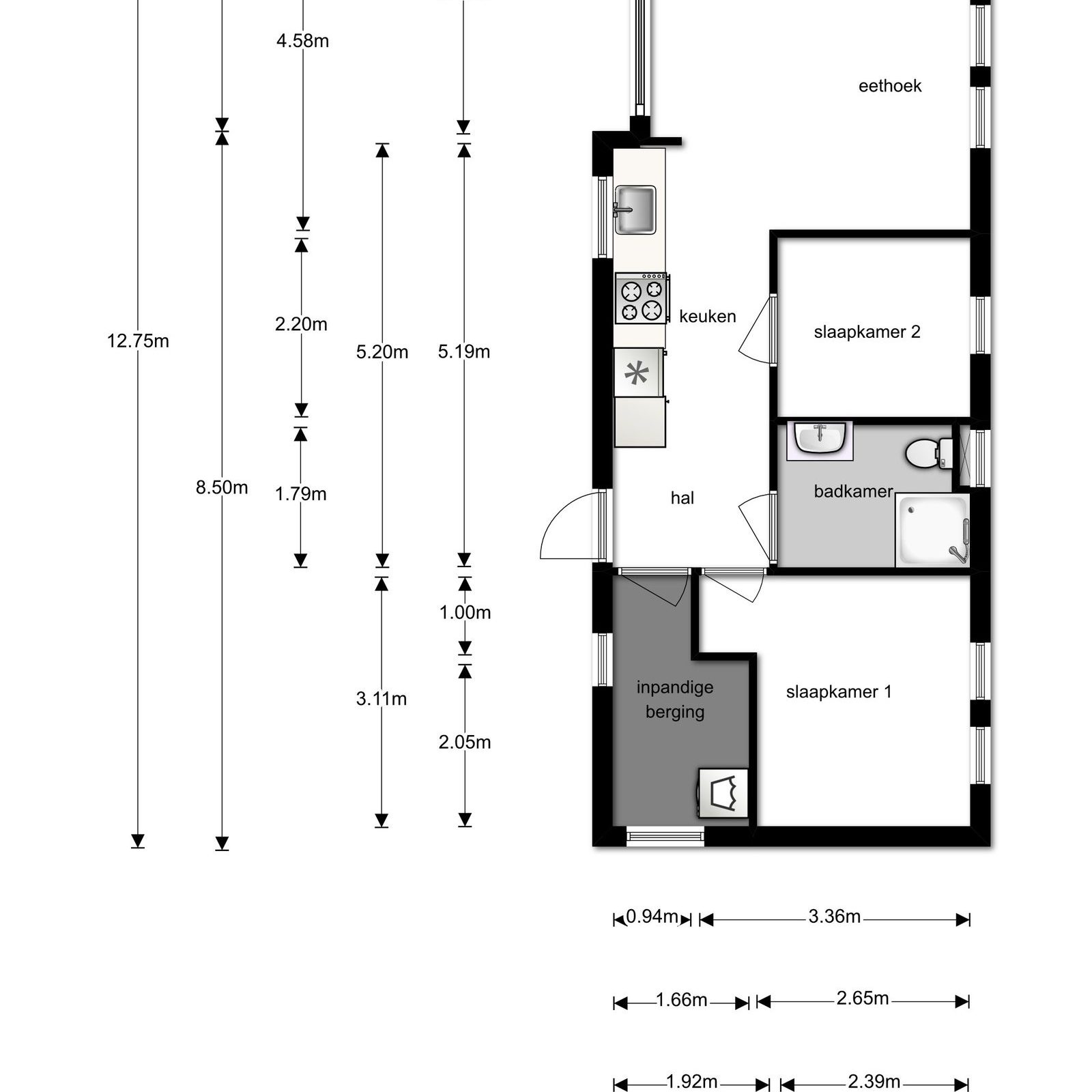 Plattegrond Brabant Lodge 4