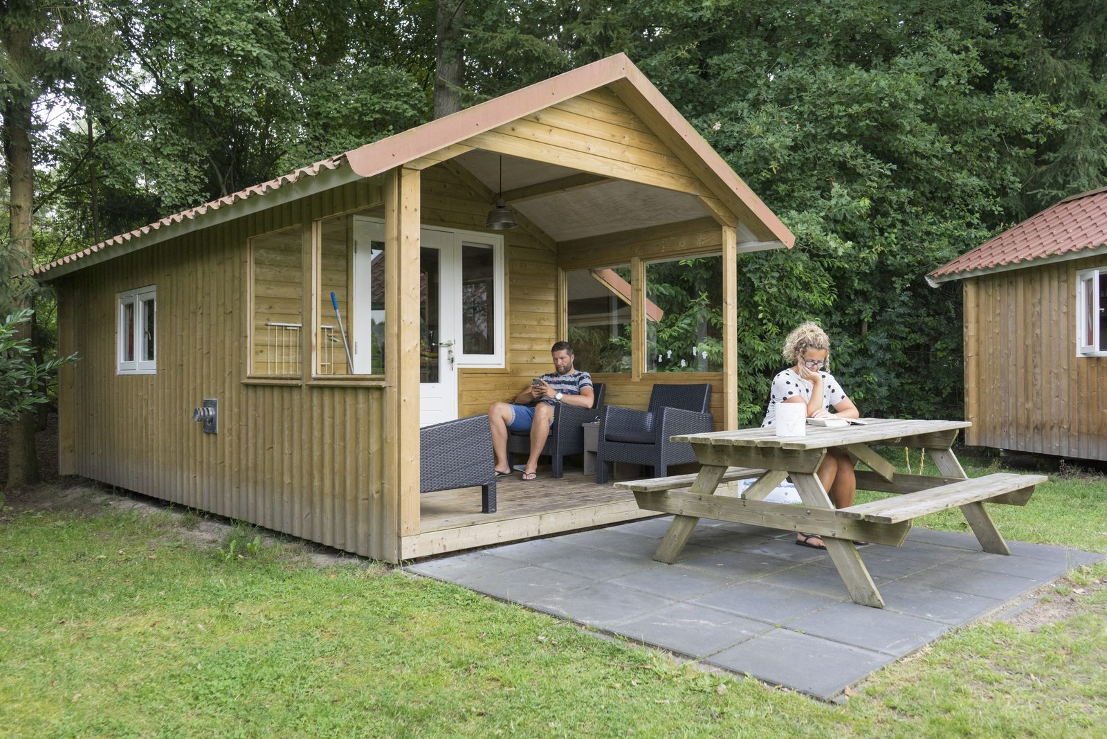 Luxe kampeerhut