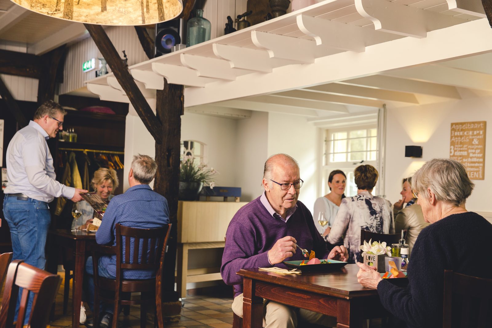 Dineren op de camping in onze Bistro