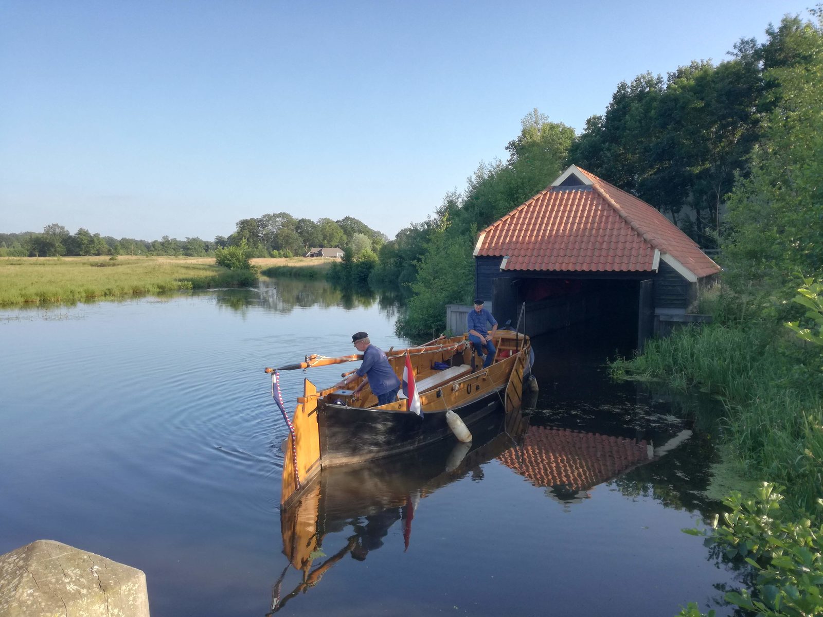 Met de schippers in de Enterse zomp