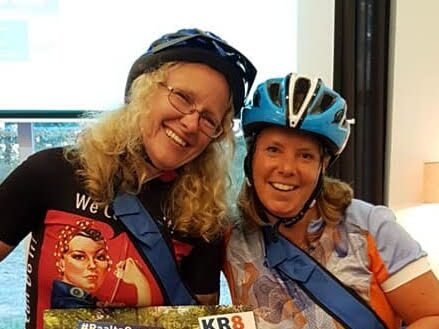 Fanny en Marja van Noaberhaptrap - Fietsen voor mijn eten