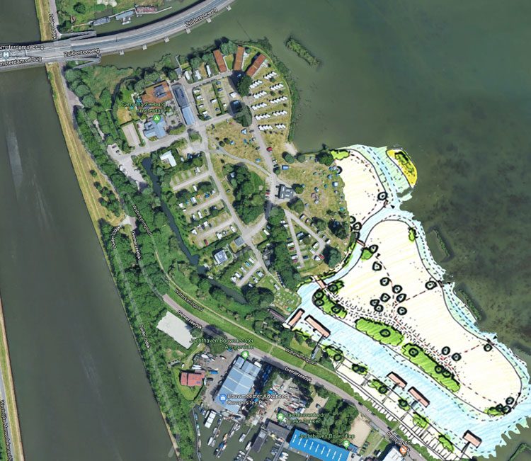 Unsere Campinginsel