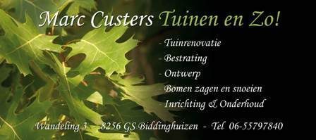 Marc Custers Tuinen en Zo!