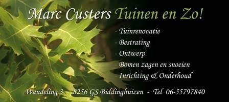 Marc Custers Tuinen en Zo!
