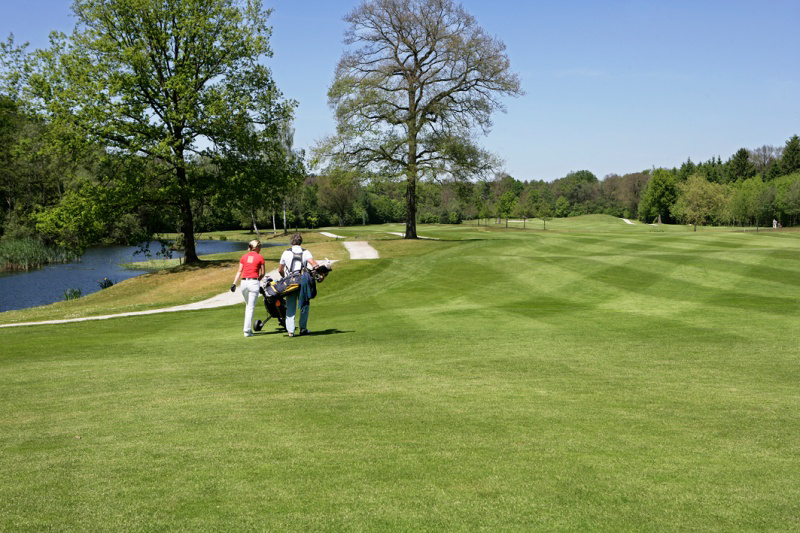 Wandeling naar Golfbaan Sybrook