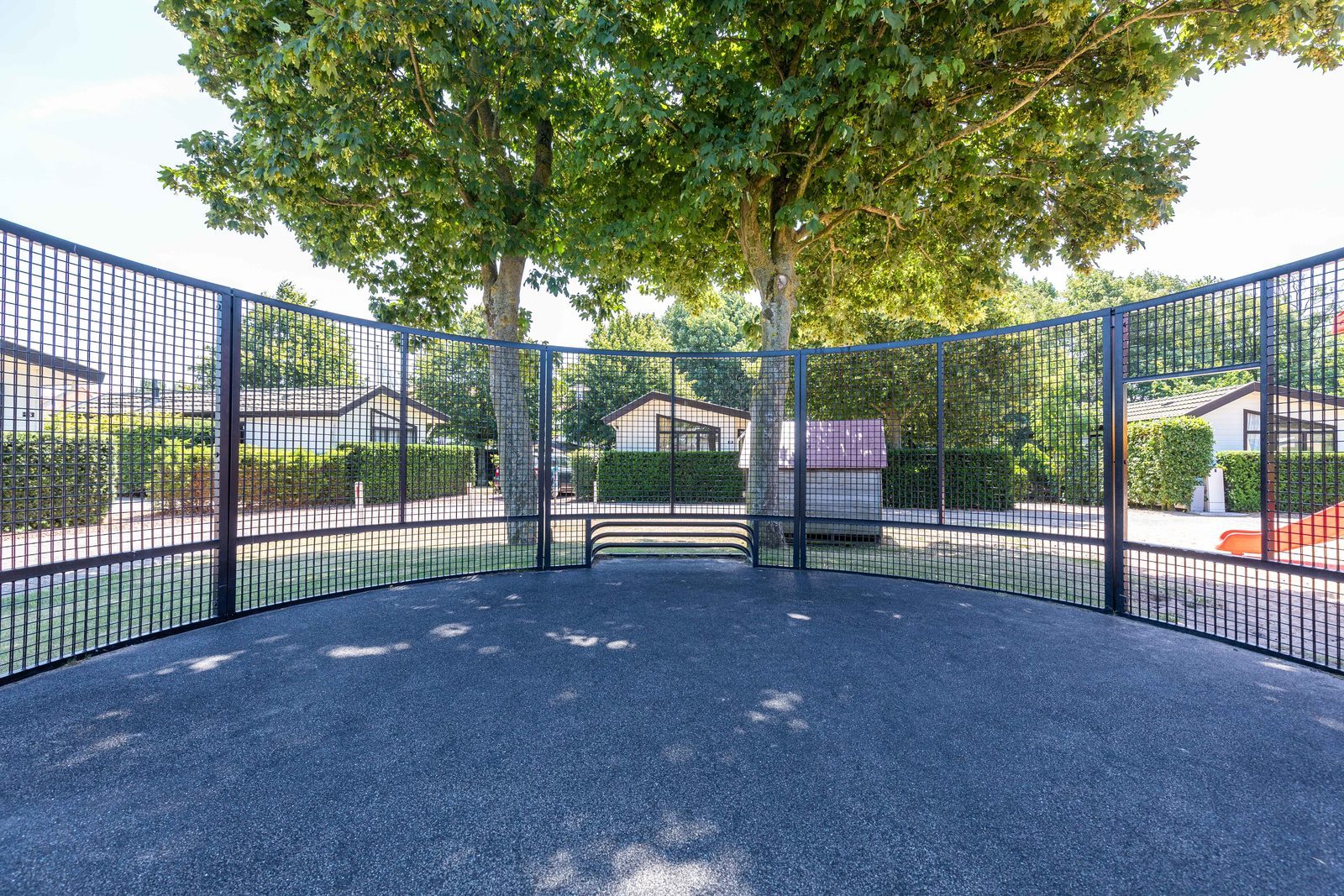 Street soccer court