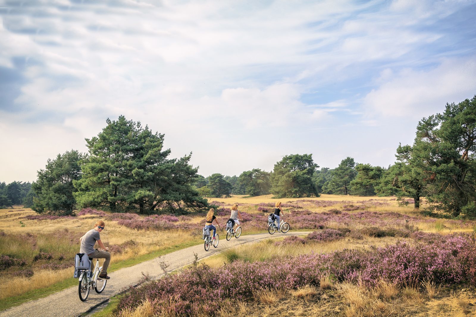 Fietsen in de natuur