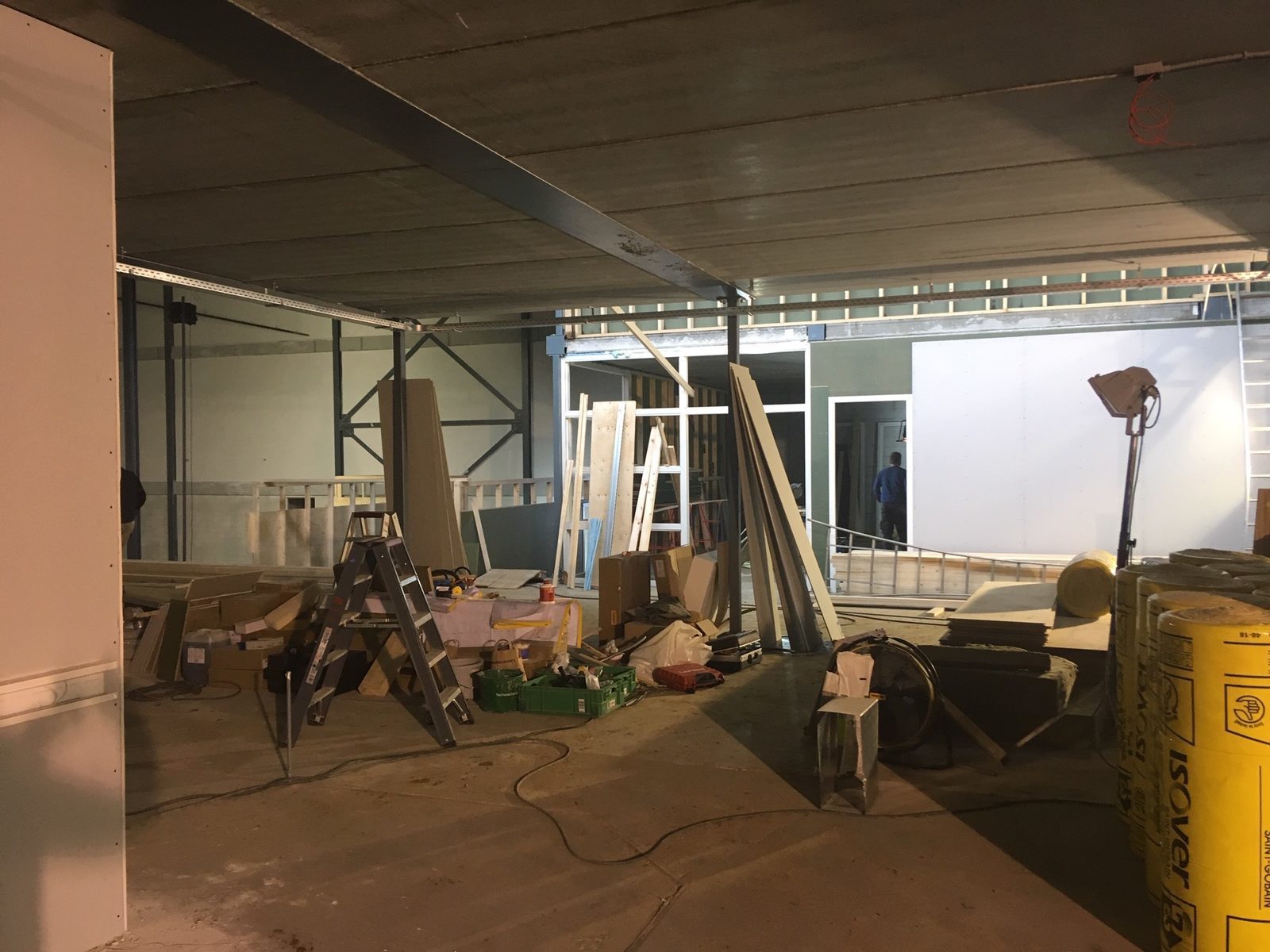 Bouw indoor speeltuin Vakantiepark Assen