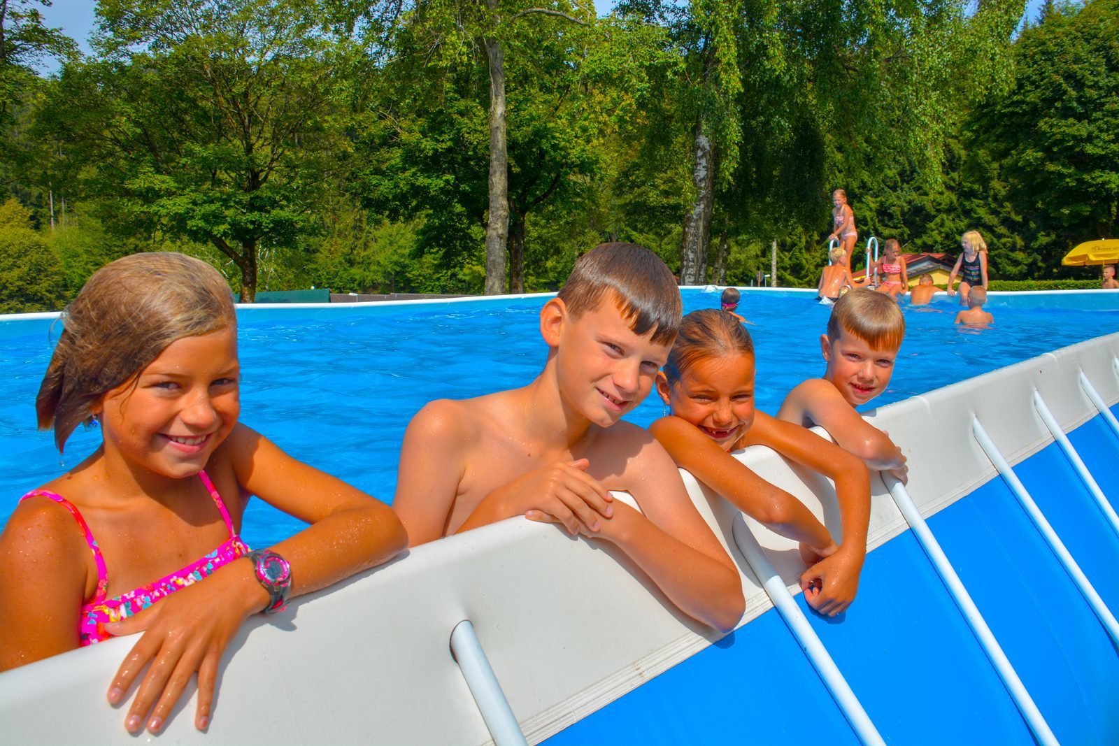 Zwembad op het park Walsdorf