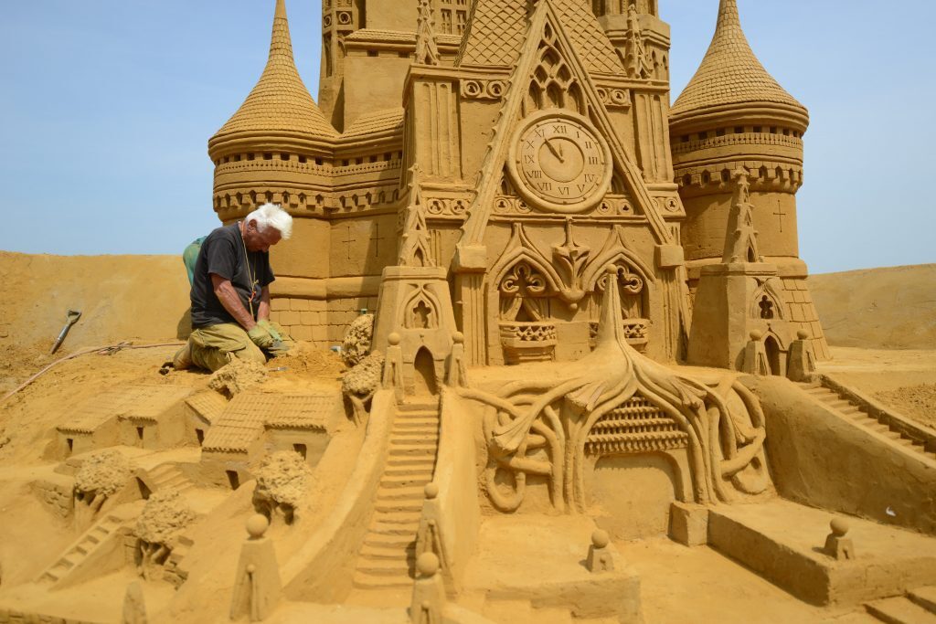Zandsculpturen Oostende
