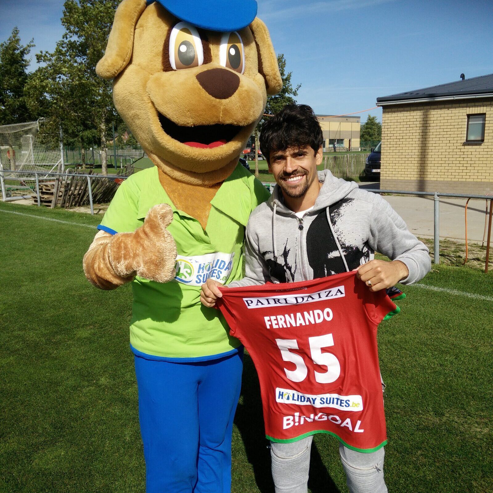 Suity en KVO speler