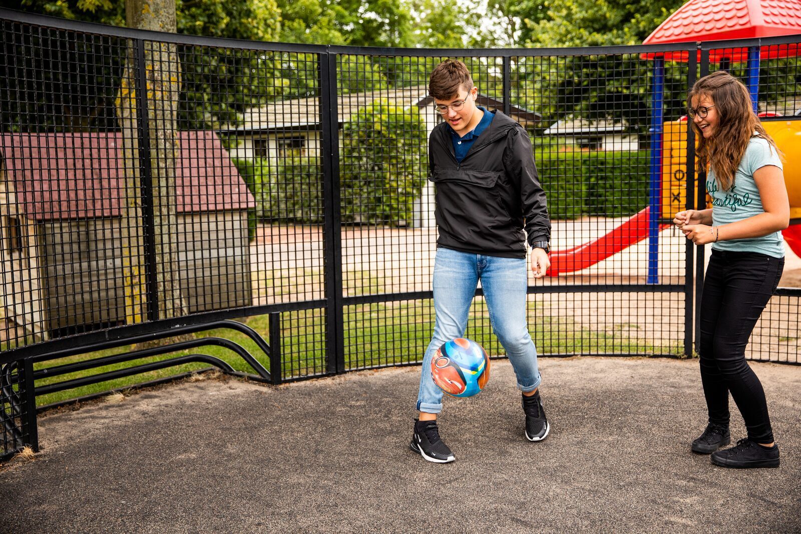 Terrain de street soccer