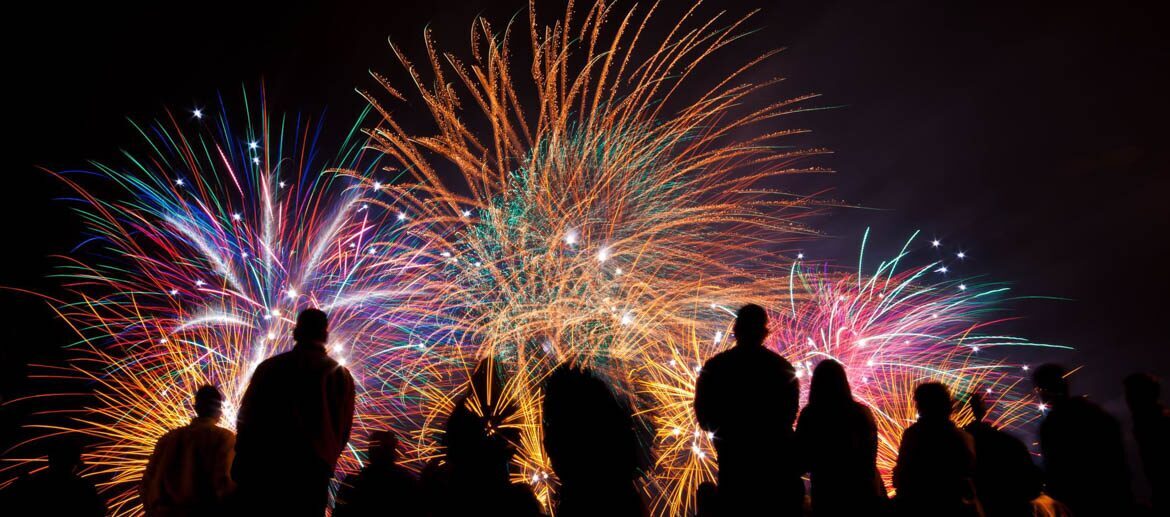 Le feu d'artifice