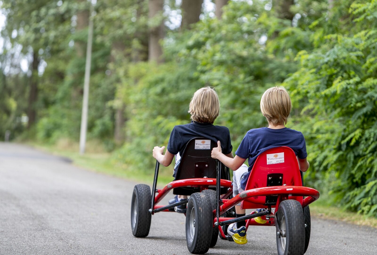 Bicycle and kart rental services Holiday Park Witterzomer