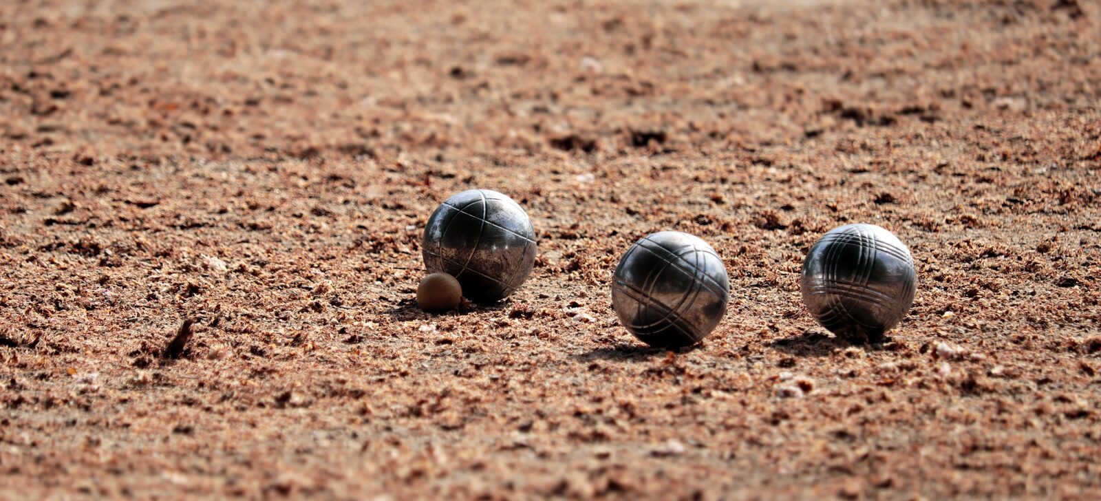 Pétanque-Spielfeld