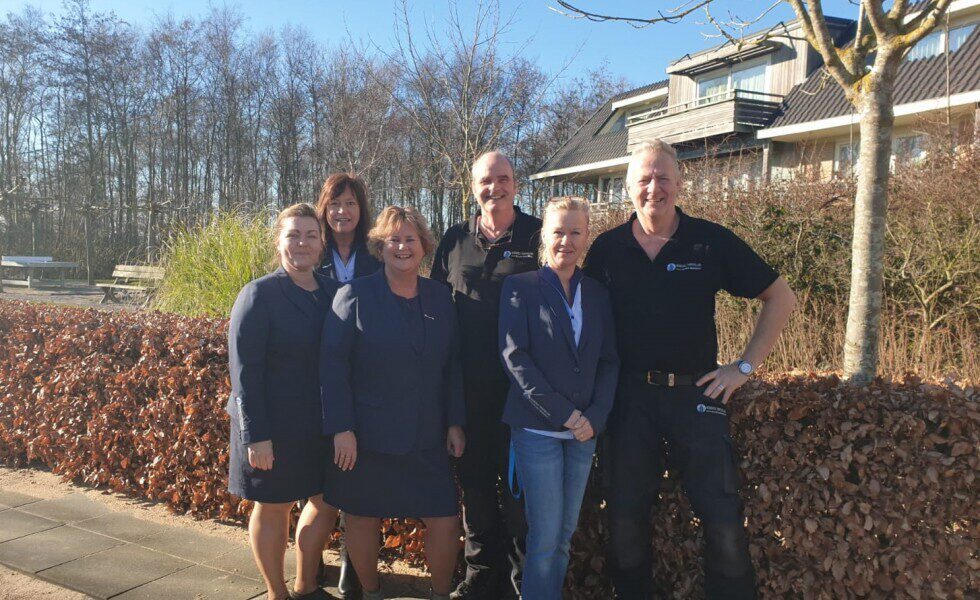 Het team van Résidence Terschelling
