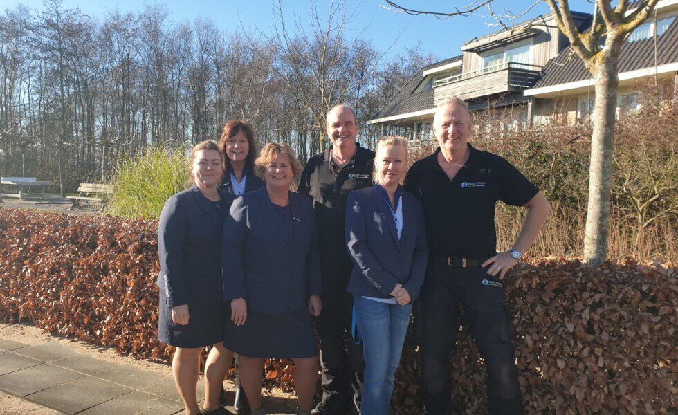 Het team van Résidence Terschelling