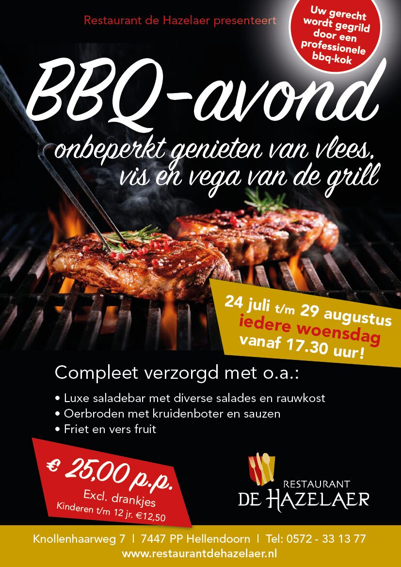 bbq avond