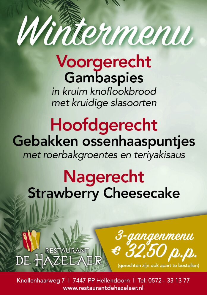 Seizoenmenu