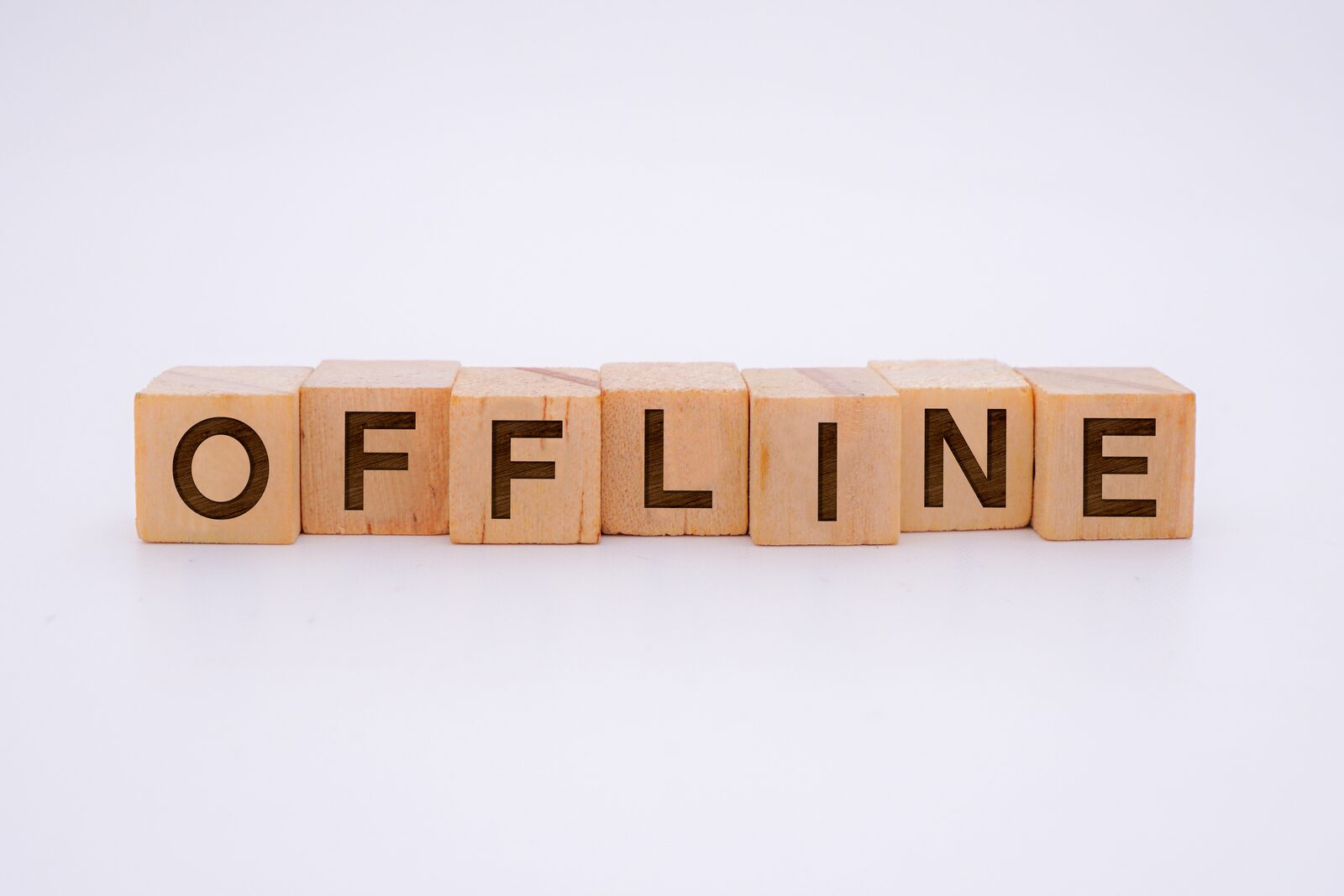Offline blokken letters