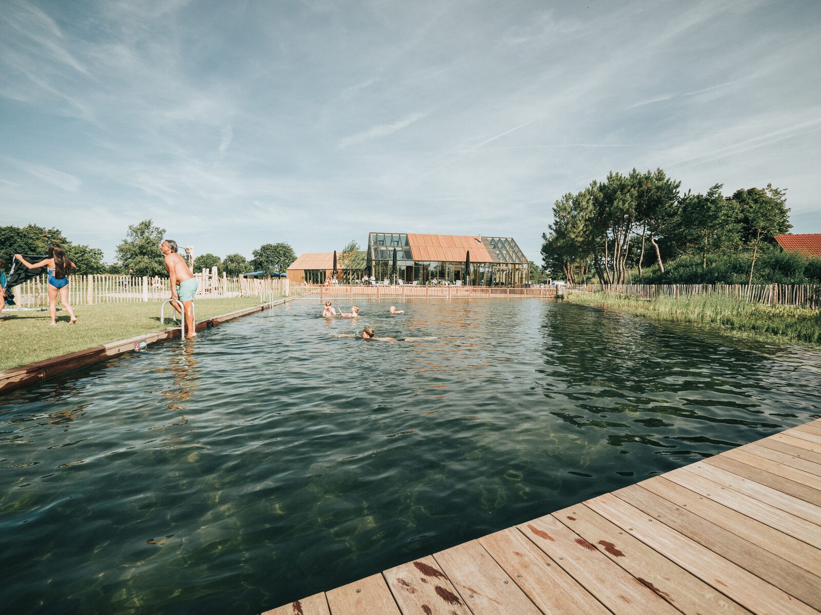 Natuurlijke zwemvijver | Vakantiepark De Klepperstee