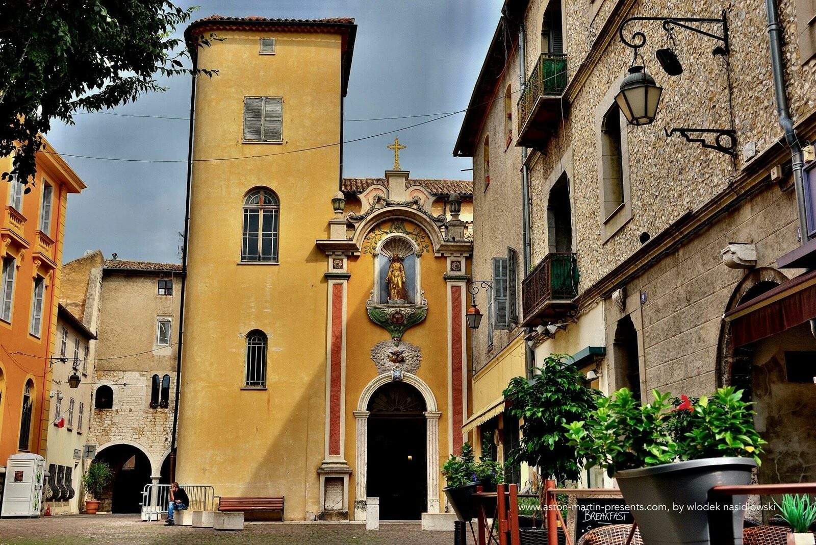 Vieille Ville de Vence sur la Côte d'Azur