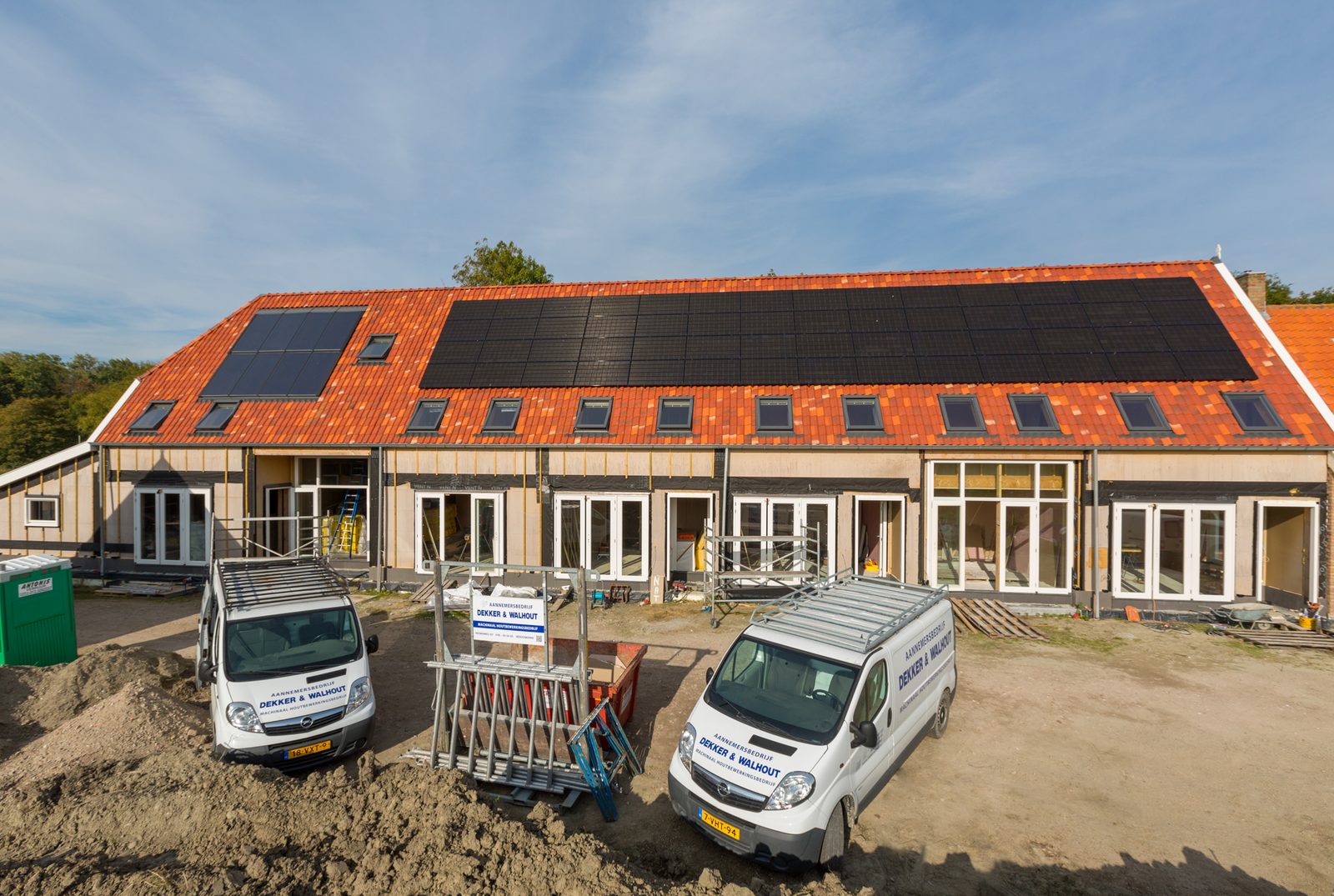 Voortgang bouw oktober 2016