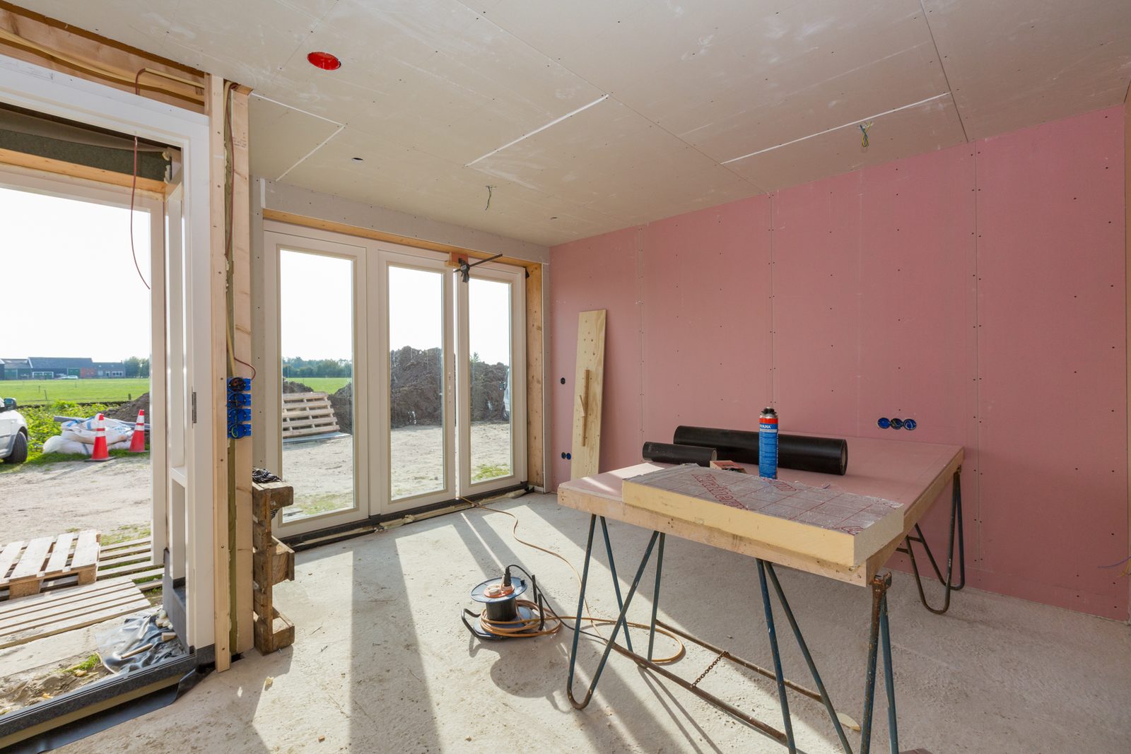 Voortgang bouw oktober 2016